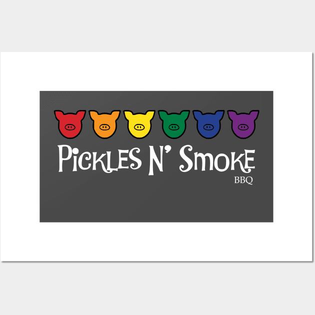 PRIDE Pickles N Smoke BBQ Wall Art by picklesnsmoke